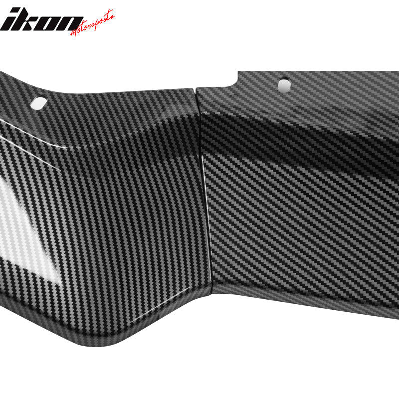 2020-2025 Chevy Corvette C8 IKON Style Front Bumper Lip 5PCS ABS