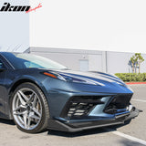 2020-2025 Chevy Corvette C8 IKON Style Front Bumper Lip 5PCS ABS