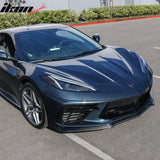 2020-2025 Chevy Corvette C8 Z51 Style Front Bumper Lip Carbon Fiber