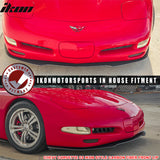 1997-2004 Chevy Corvette C5 IKON Style Front Bumper Lip Carbon Fiber