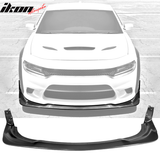 2015-2023 Dodge Charger Widebody Style Unpainted Front Bumper Lip ABS
