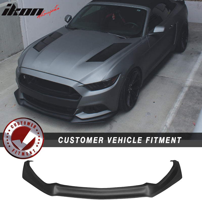 2015-2017 Ford Mustang Front Bumper Lip PP
