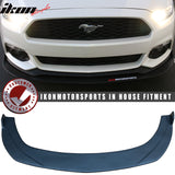 2015-2017 Ford Mustang Front Bumper Lip Spoiler PP
