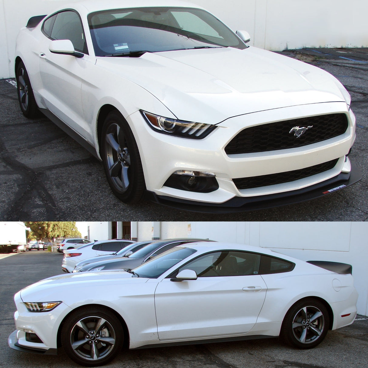 2015-2017 Ford Mustang Front Bumper Lip Spoiler PP