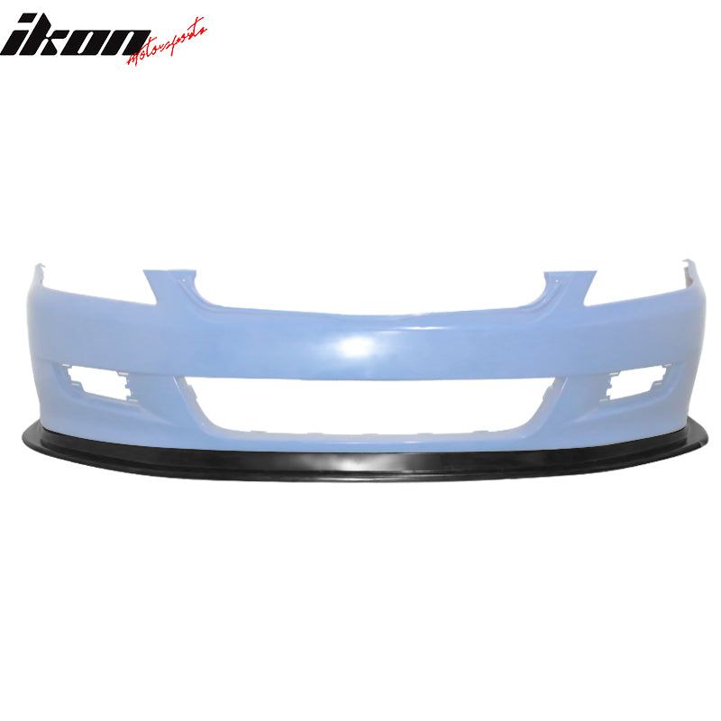 2006-2007 Honda Accord Coupe MDA Style Unpainted Front Bumper Lip PU