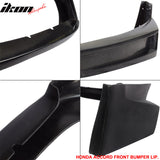 2011-2012 Honda Accord Sedan Mugen Style Front Bumper Lip Spoiler PU