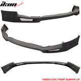 2009-2011 Honda Civic Mugen Front Rear Lip PU PP 3RD LED Brake Lamp