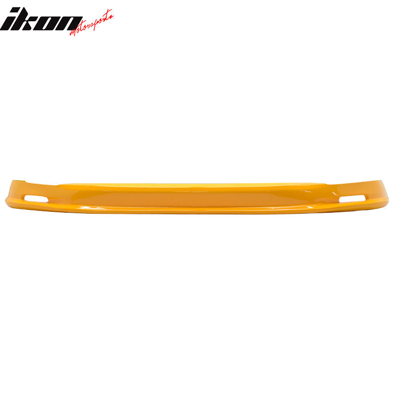 1996-1998 Honda Civic Mugen Style Painted Orange Front Bumper Lip PU