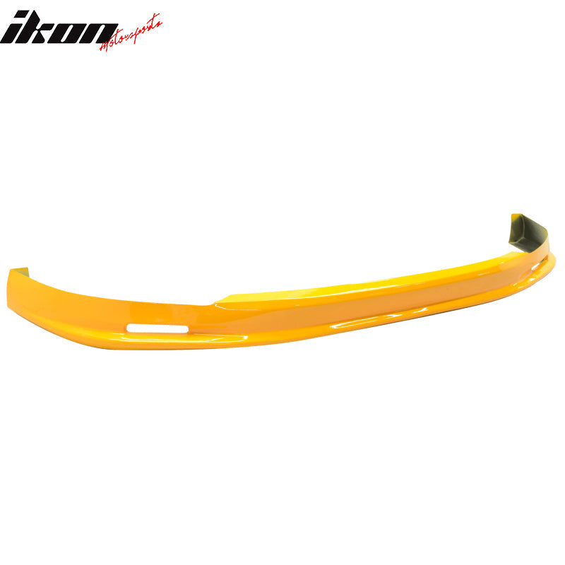 1996-1998 Honda Civic Mugen Style Painted Orange Front Bumper Lip PU