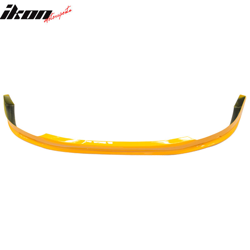 1996-1998 Honda Civic Mugen Style Painted Orange Front Bumper Lip PU