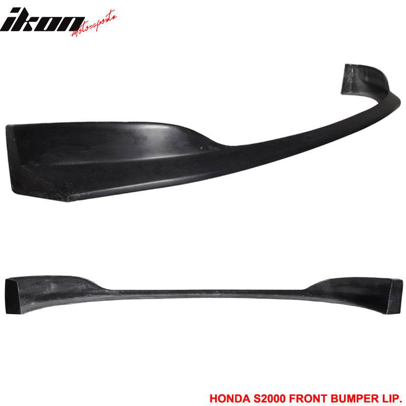 2004-2009 Honda S2000 AP2 AMS Style Unpainted Front Bumper Lip PU