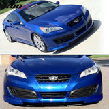 2010-2012 Hyundai Genesis Coupe 2Dr PD Style Front Bumper Lip PU