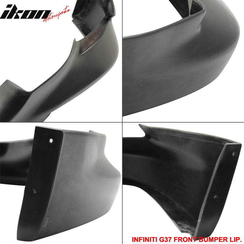 2010-2011 Infiniti G37 Sedan 4 Door OE Style Front Bumper Lip Spoiler