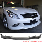 Front Bumper Lip for Infiniti G37 Sedan 4Dr 2010-2013 OE Style PU