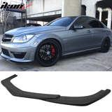 2012-2014 Benz W204 C63 AMG GH Style Painted Front Bumper Lip ABS