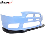 2008-2015 Mitsubishi Evolution EVO X 10 R Style PU Front Bumper Lip