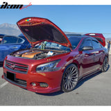 2009-2015 Nissan Maxima ST Style Unpainted Front Lip Splitter PU
