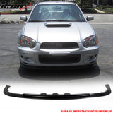 2004-2005 Subaru Impreza STI Front Bumper Lip Spoiler PP