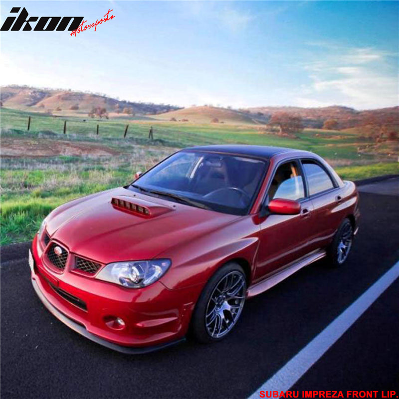 2006-2007 Subaru Impreza WRX STI Style Front Bumper Lip Chin PP