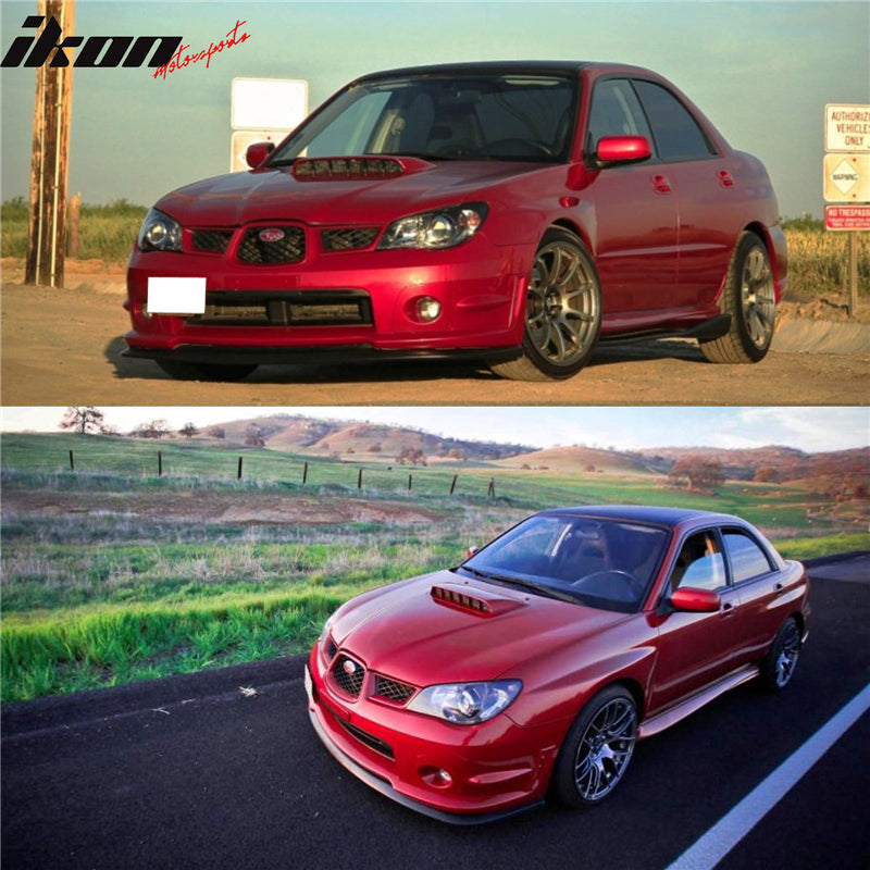 2006-2007 Subaru Impreza WRX STI Style Front Bumper Lip Chin PP