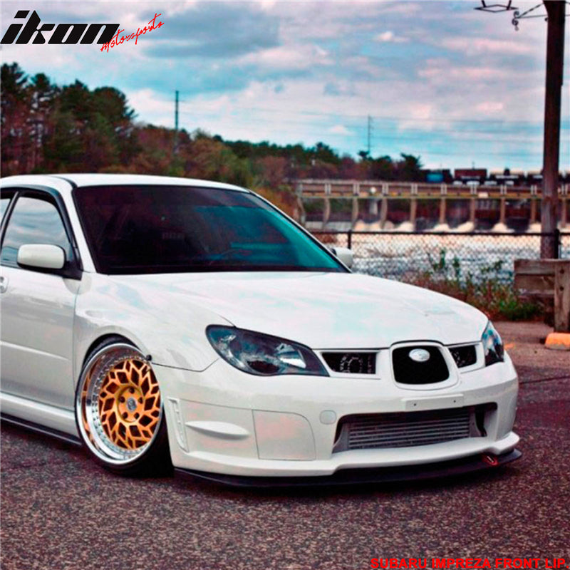 2006-2007 Subaru Impreza WRX STI Style Front Bumper Lip Chin PP