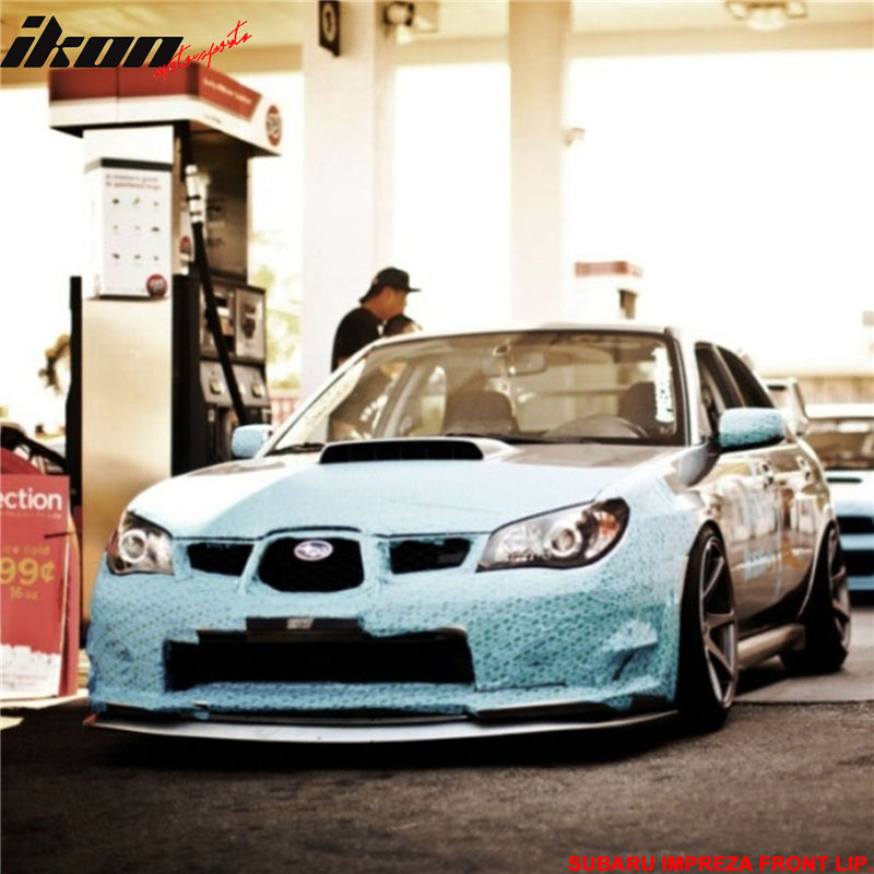 2006-2007 Subaru Impreza WRX STI Style Front Bumper Lip Chin PP