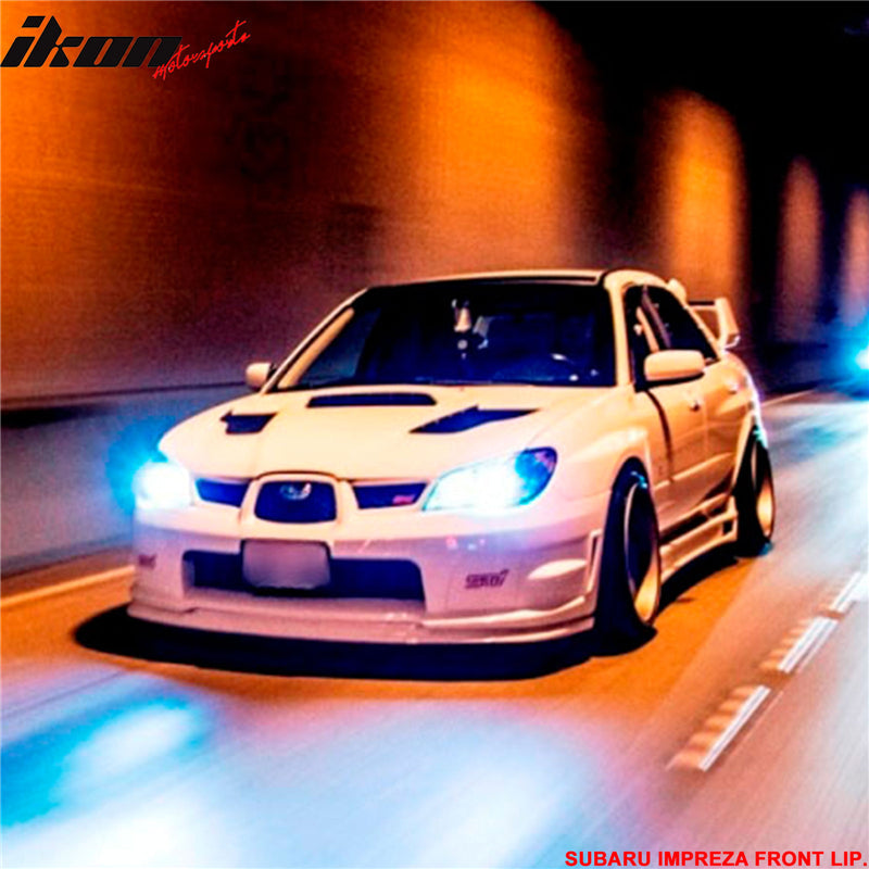 2006-2007 Subaru Impreza WRX STI Style Front Bumper Lip Chin PP