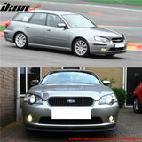 2005-2007 Subaru Legacy STI Style Unpainted Black Front Bumper Lip PU