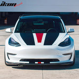 2017-2023 Tesla Model 3 Front Lip Spoiler PP IKON Style
