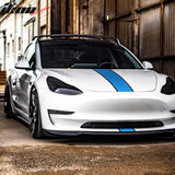 2017-2023 Tesla Model 3 Front Lip Spoiler PP IKON Style