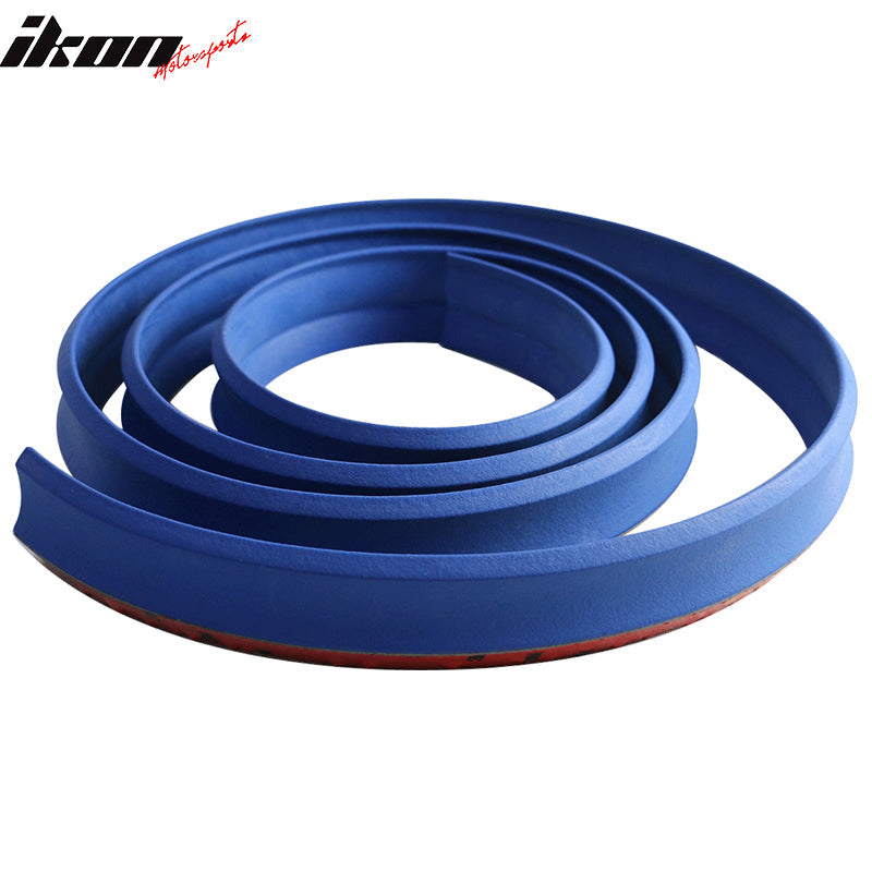 Universal Type 1 100" 8.5FT Front Bumper Lip Side Splitter Rubber Foam