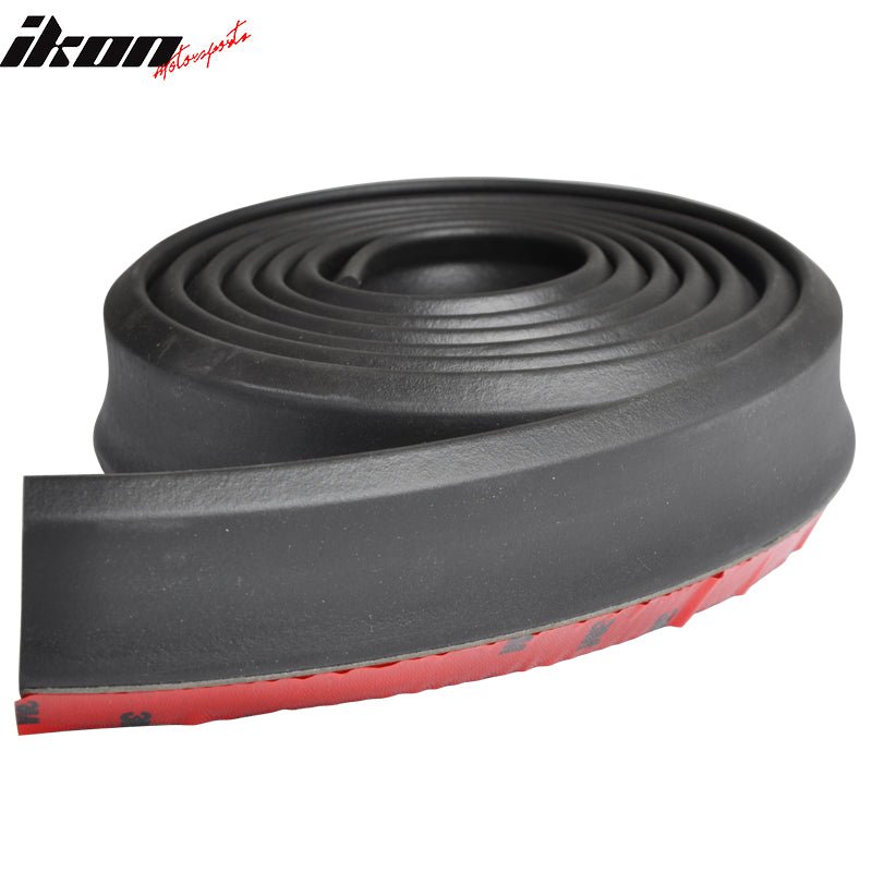 100" Front Bumper Lip Splitter Chin Side Spoiler Trim Rubber Foam