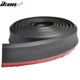 100" Front Bumper Lip Splitter Chin Side Spoiler Trim Rubber Foam
