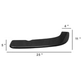 Universal Front Bumper Lip Splitter Carbon Fiber 2 Piece Set