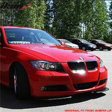 Universal 24"x5"Inch Type 3 Front Bumper Quick Lip Splitter 2PC PU