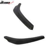 Universal 24x4" IKON Style Add On Front Bumper Lip Splitter PP 2PCS