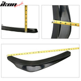 Universal 24x4" IKON Style Add On Front Bumper Lip Splitter PP 2PCS