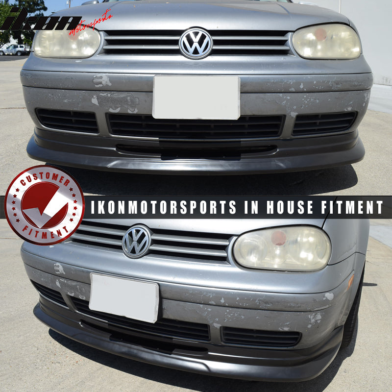 1999-2004 Volkswagen VW Golf MK4 Mkiv P1 Front Bumper Lip Spoiler PU