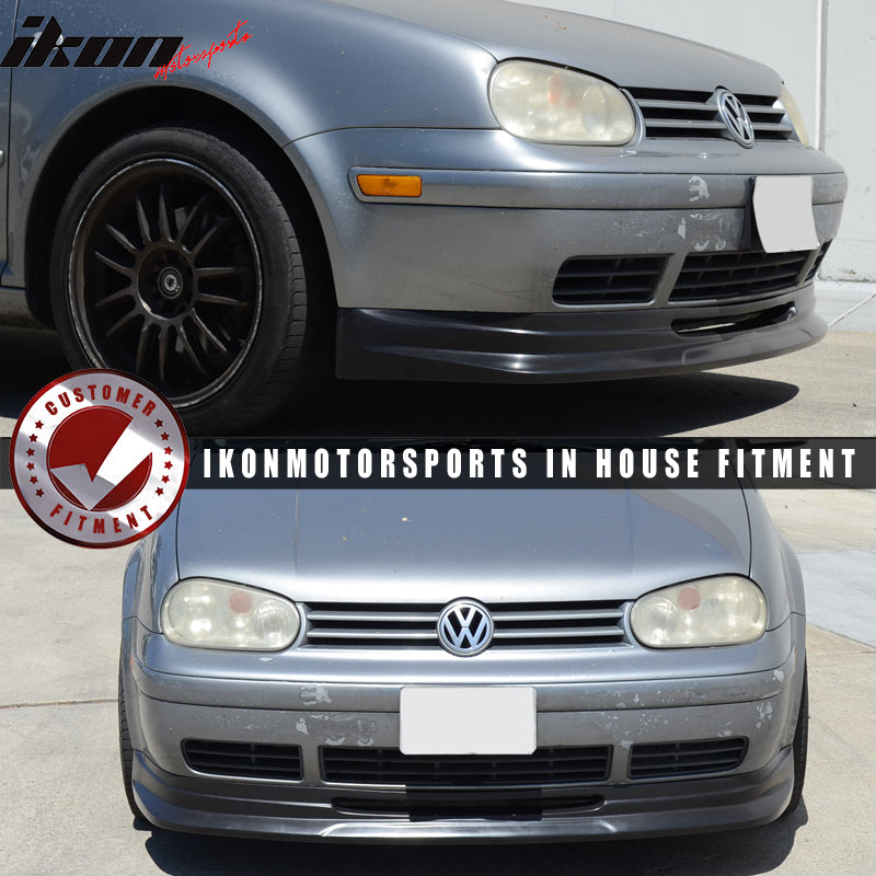 1999-2004 Volkswagen VW Golf MK4 Mkiv P1 Front Bumper Lip Spoiler PU