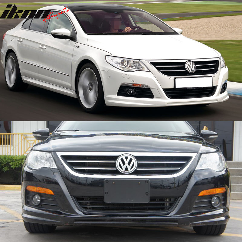 2008-2012 VW CC 4Dr Sedan Front Bumper Lip Spoiler Splitter PU