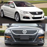 2008-2012 VW CC 4Dr Sedan Front Bumper Lip Spoiler Splitter PU