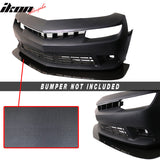 2014-2015 Chevrolet Camaro V1 Front Bumper Lip Splitter Carbon Fiber