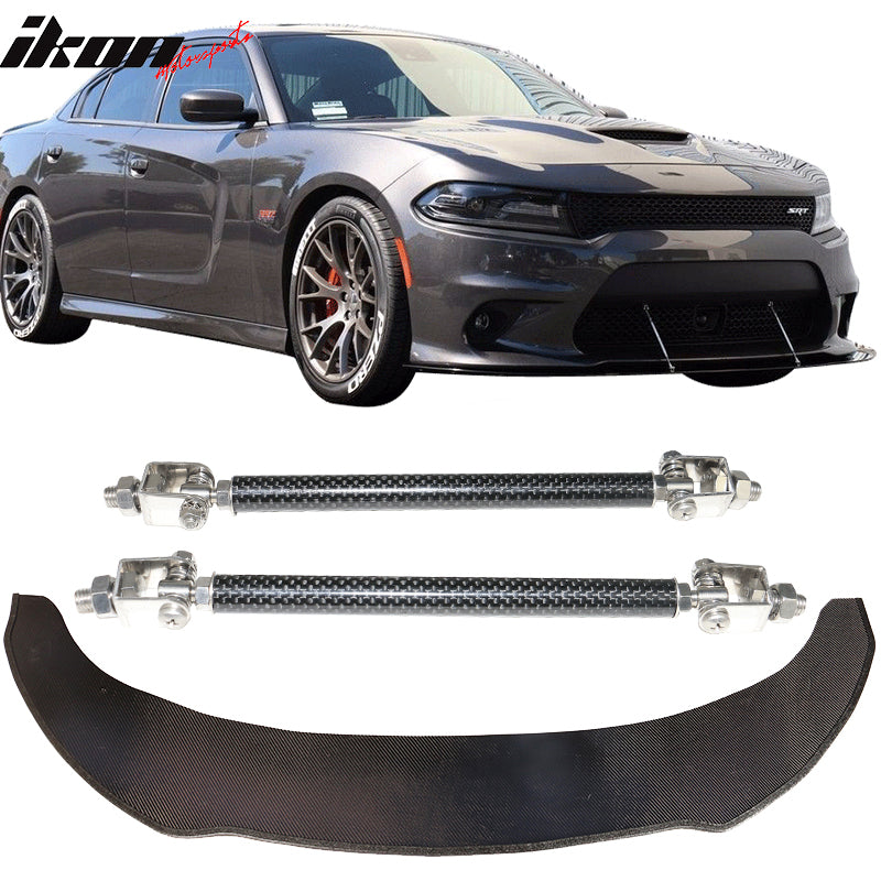 2015-2023 Dodge Charger SRT8 Hellcat Front Bumper Cover With Lip