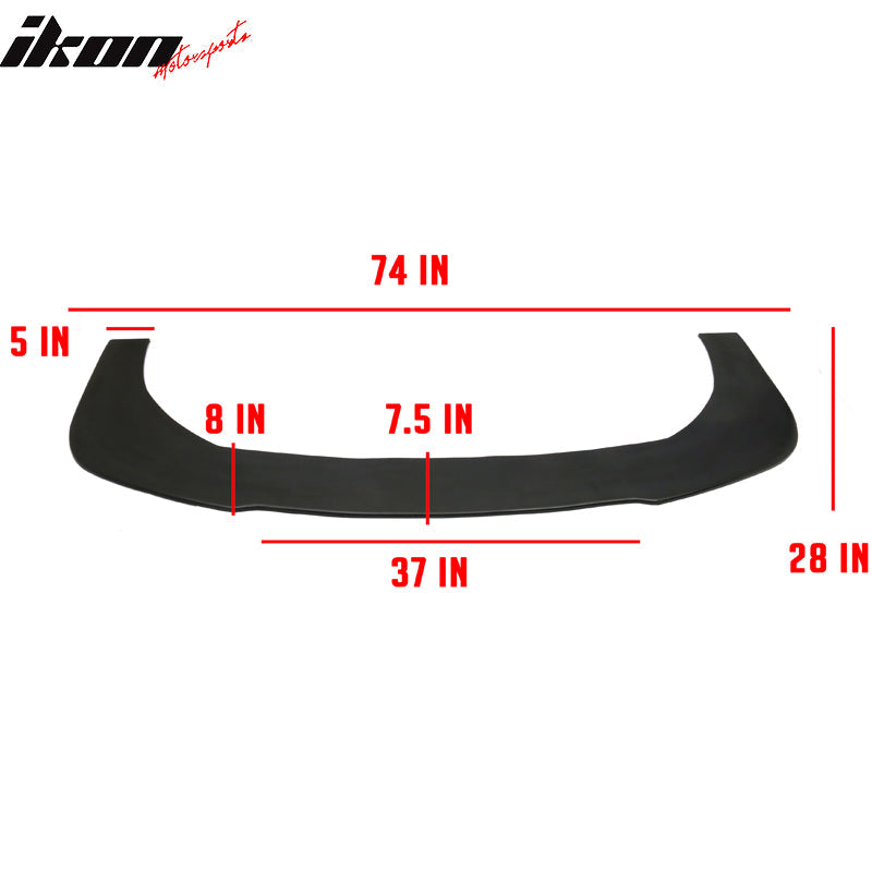 Universal Type 3 Front Bumper Lip Splitter PU