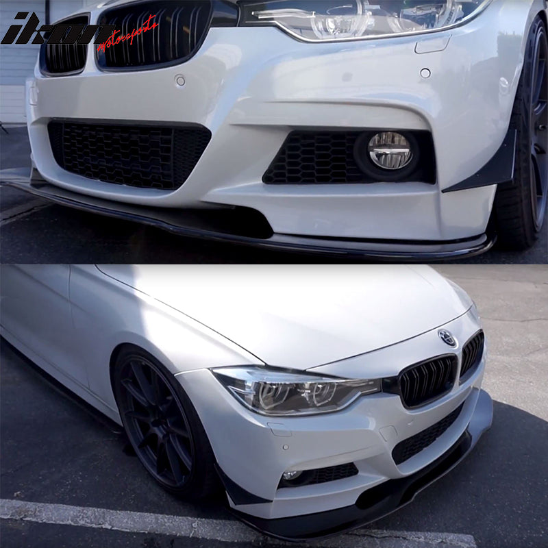 Universal Type 3 Front Bumper Lip Splitter PU