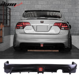2006-2008 Honda Civic MUG Front Lip Rear Lip PU PP 3rd Brake Light