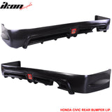 2006-2011 Honda Civic Sedan Rear Lip Spoiler PP LED 3RD Brake Lamp