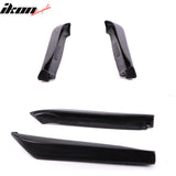 2006-2013 Lexus IS250 IS350 4Dr Unpainted Rear Aprons Splitter Spats