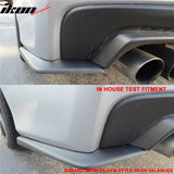 2015-2017 Subaru WRX STI V OE Style Front Rear Bumper Lip PP