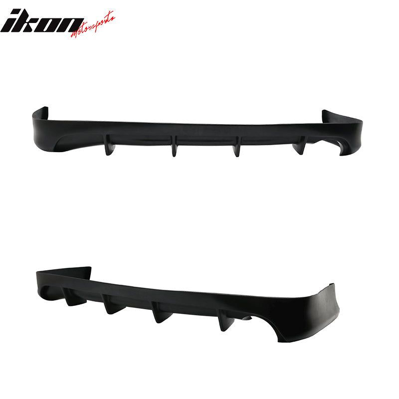 2007-2011 Toyota Camry Ikon Aero Style 4Fin Rear Bumper Diffuser Lip